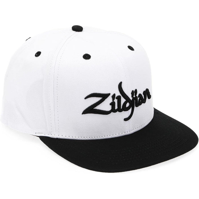 Zildjian 6-Panel Snapback Hat - White (ZAHC0022)