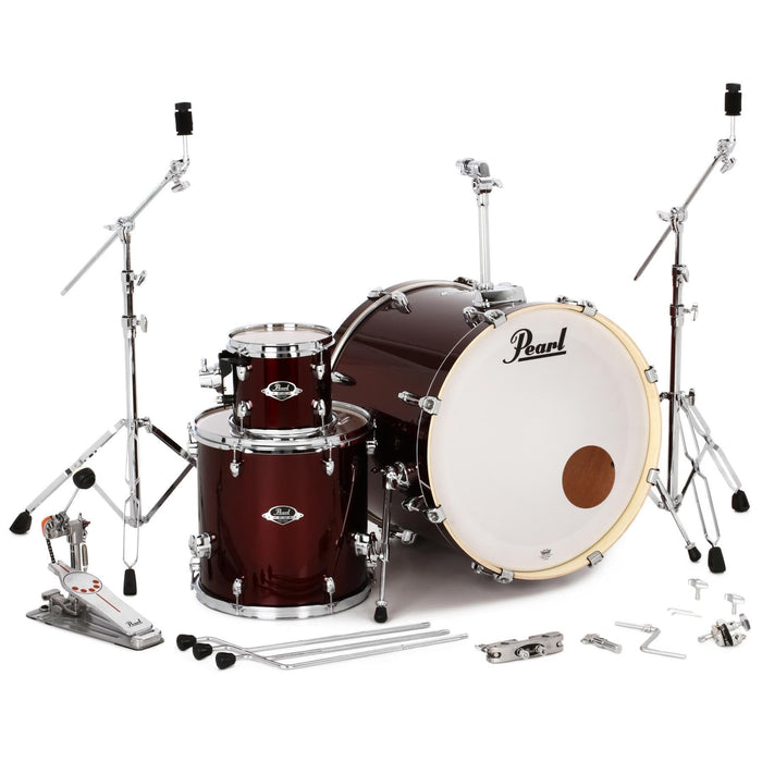 Pearl Export EXX 3-Piece Add-On Pack with Hardware - Burgundy (EXX22/C760)