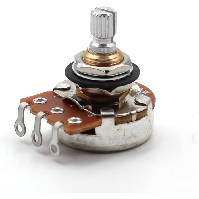 Bourns Guitar & Amp Potentiometer, 500K Audio, Knurled Split Shaft