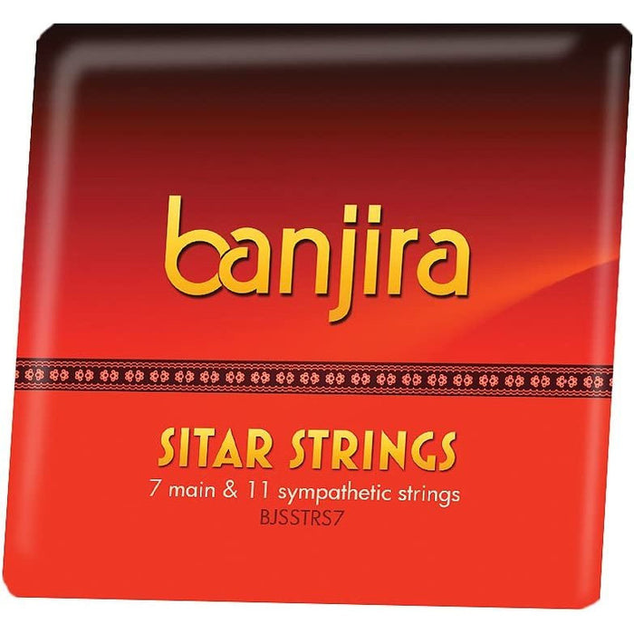 Banjira Sitar String Set, Std, 7, Light