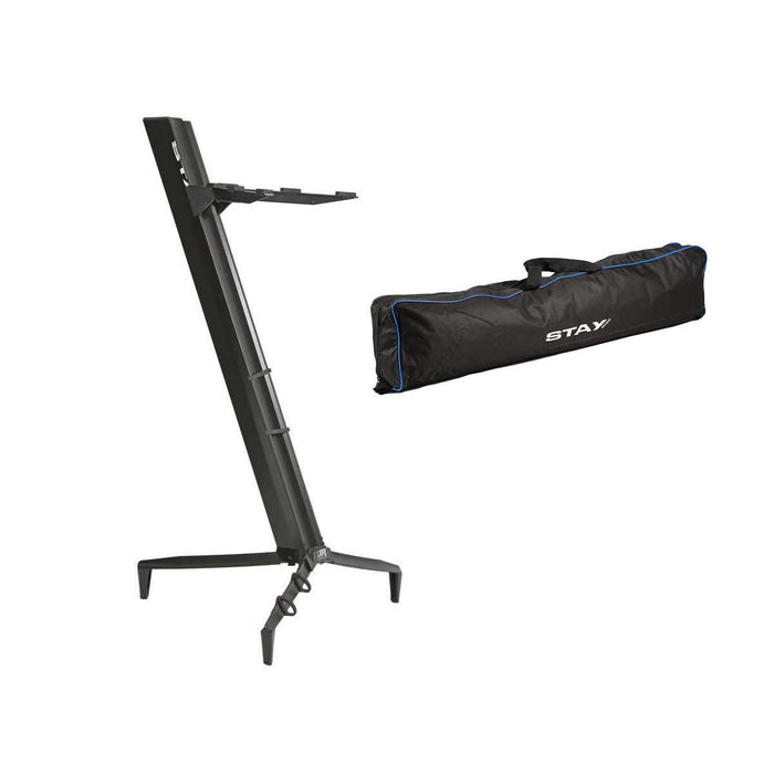 Stay Tower Series 46 Single-Tier Keyboard Stand Black (STAY-TOWER-01-BLK-U)