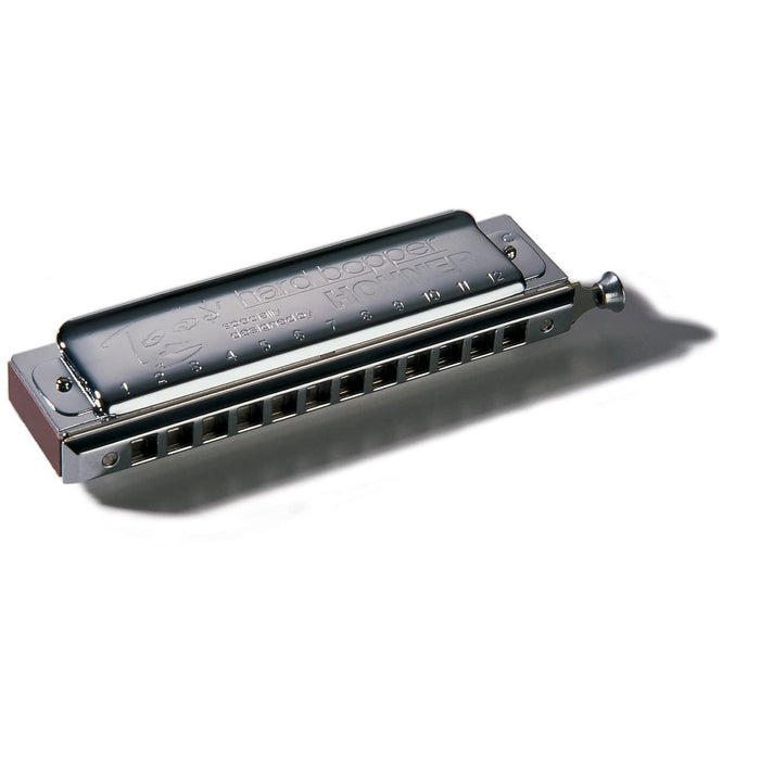HOHNER 7539-C Toots Hard Bopper Harmonica, Key of C, Stainless steel