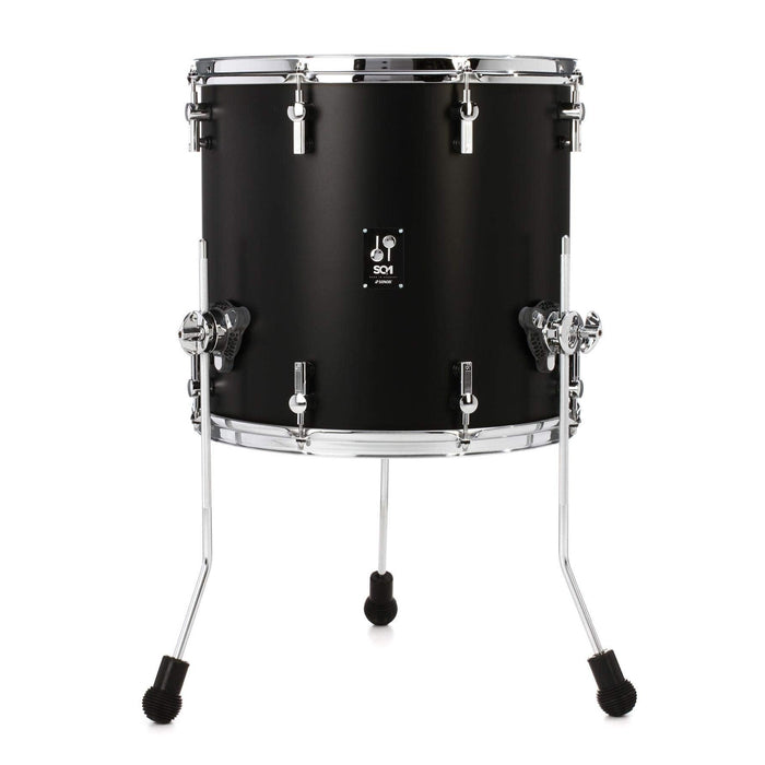 Sonor SQ1 Floor Tom, 15"x16" - GT Black (SQ1-1615-FT-GTB)