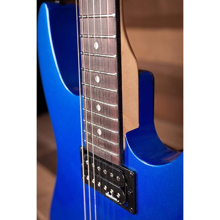 Jackson JS Series Dinky JS11, Amaranth Fingerboard, Metallic Blue Electric Guitar