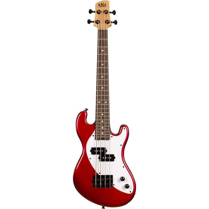 Kala 4-String Electric UBass Ukulele, Right-Handed - Red (SB-RD-FS)