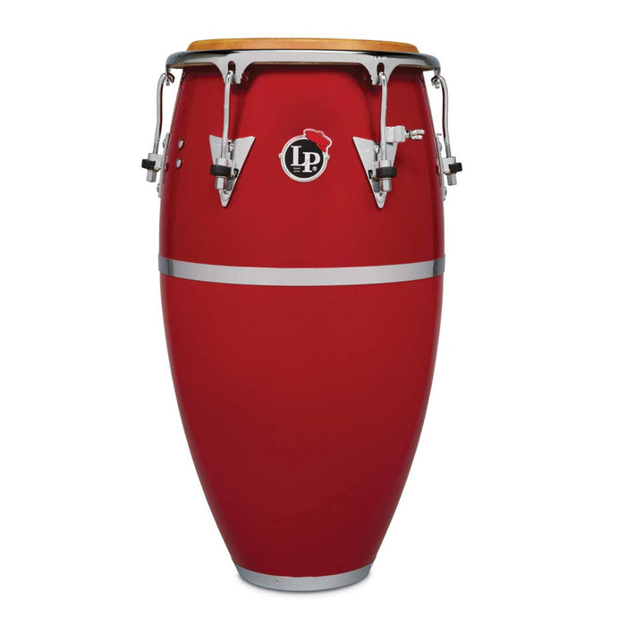 Latin Percussion Legends Series 12.5" Fiberglass Tumba, Patato, Red (LP552X-1RD)