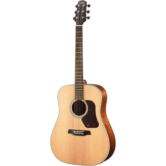 Walden D740E Natura All-Solid Sitka/Mahogany Dreadnought Acoustic-Electric Guitar - Satin Natural