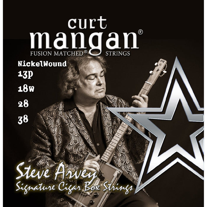 Curt Mangan Fusion Matched Cigar Box Strings - 38/28/18/13