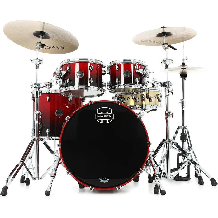 Mapex Saturn 4-piece Rock Shell Pack - Scarlet Fade