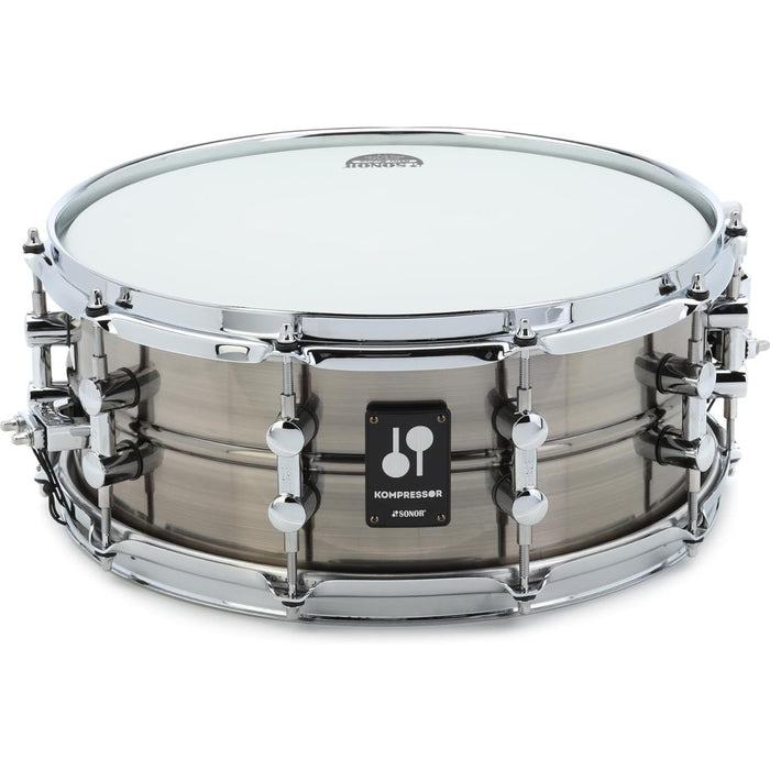 Sonor Kompressor Series Snare Drum - 5.75x14" Polished Brass (KS-140575-SDB)