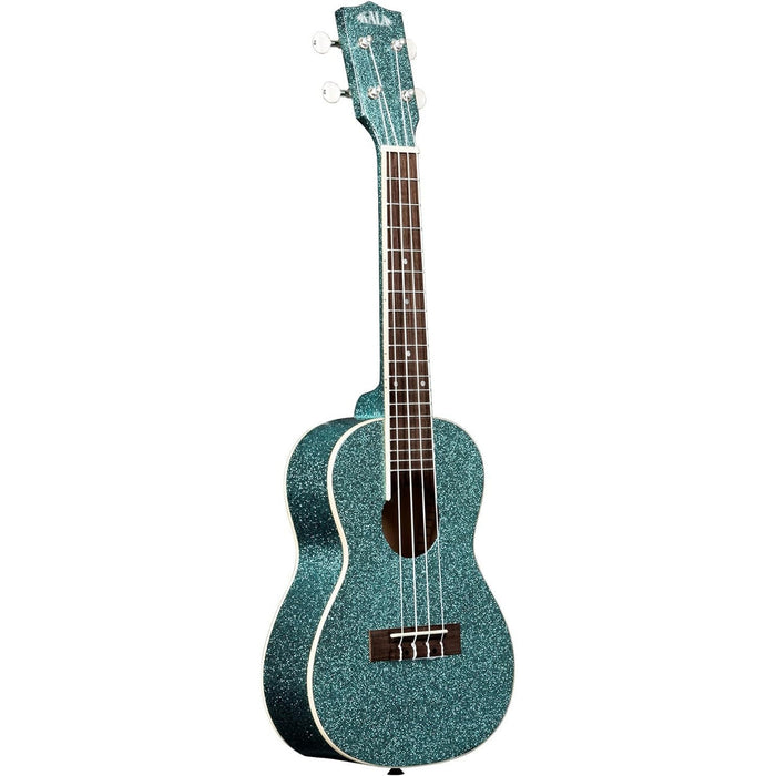 Kala Galaxy Black Sparkle Concert Ukulele (KA-SPRK-BLACK)