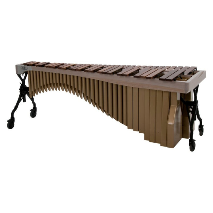 Adams Alpha Series 4.3 Octave Rosewood Marimba with White Wash Rails Satin Gold Resonators (MAHA43/9W3)