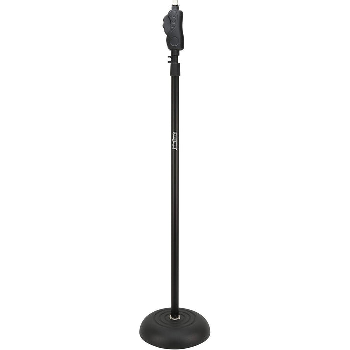 Strukture Round Base Microphone Stand w/One Hand Height Adjustment (SRBMS)