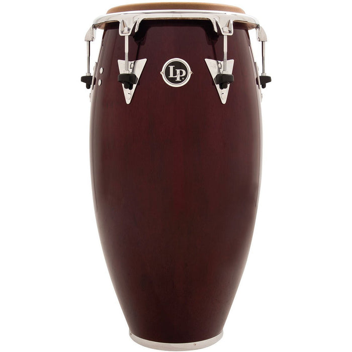 Latin Percussion LP Classic Top-Tuning 12-1/2 Tumba - Dark Wood/Chrome