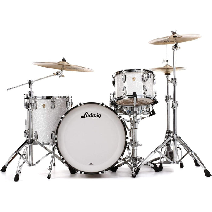 Ludwig Classic Maple Fab 22 Shell Pack - White Marine Pearl