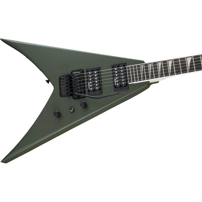 Jackson JS Series King V JS32, Amaranth Fingerboard, Matte Army Drab Electric Guitar