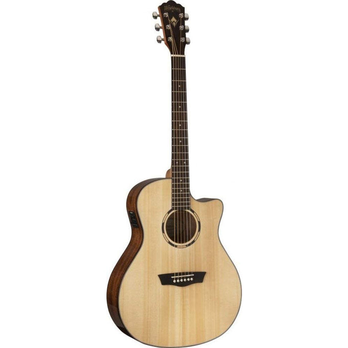 Washburn Woodline 10 Series Orchestra Cutaway Acoustic Electric Guitar (WLO10SCE-O-U)