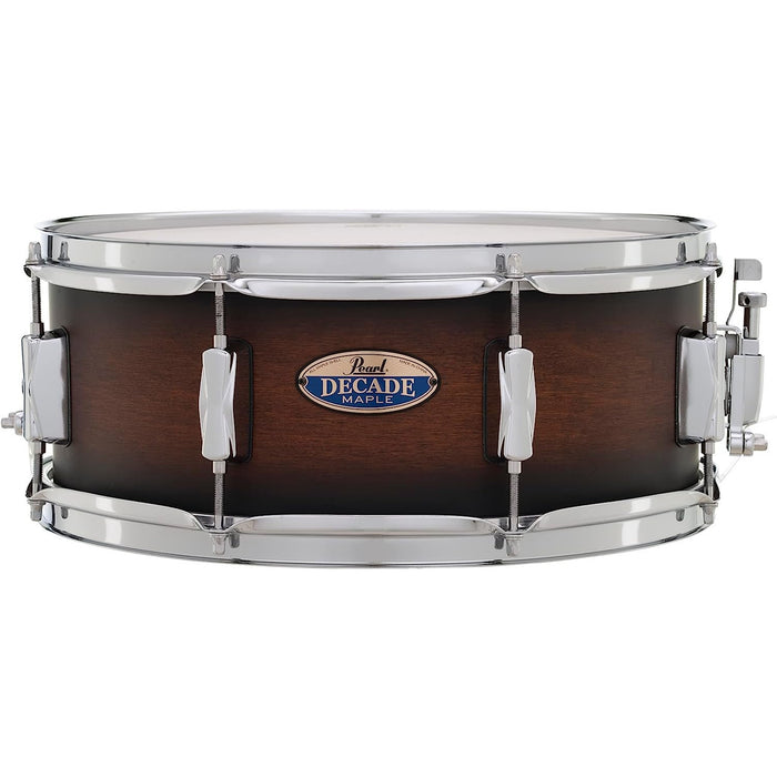 Pearl Snare Drum, Satin Brown Burst (DMP1455S/C260)