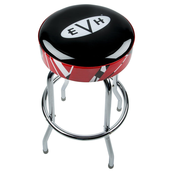 EVH Logo Striped Padded Barstool - 30 Inches Tall (0227297030)