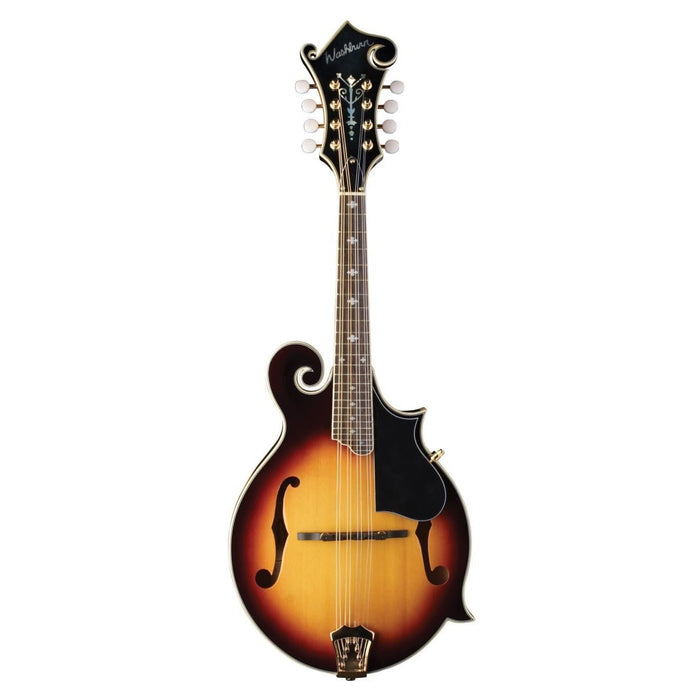 Washburn Americana Series F-Style Mandolin, Tobacco Sunburst (M3SWK-D-U)