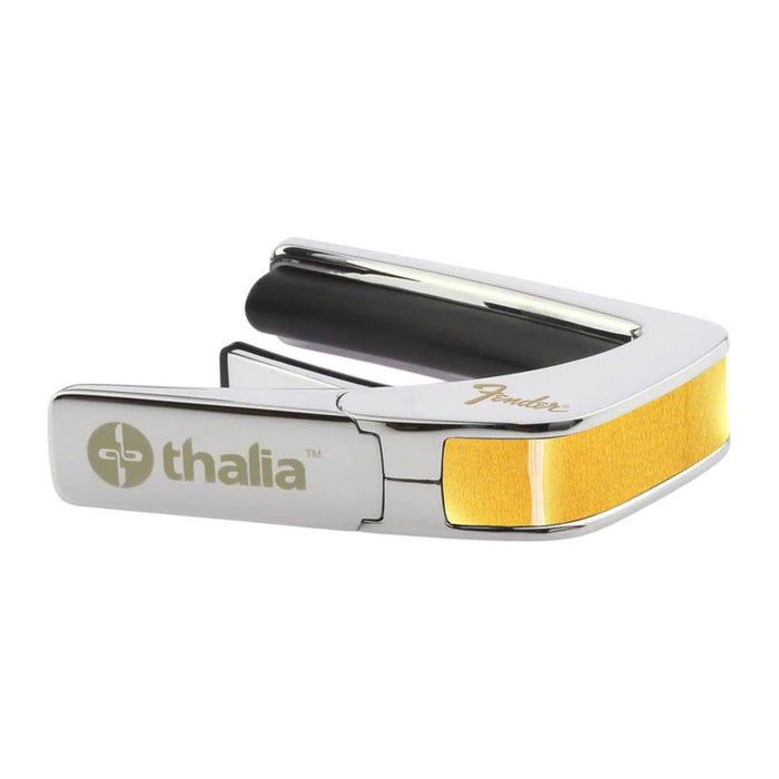 Thalia Guitar Capo - Fender Officially Licensed w/Fender Specific Fret Pads (Maple w/Black Perine Logo)