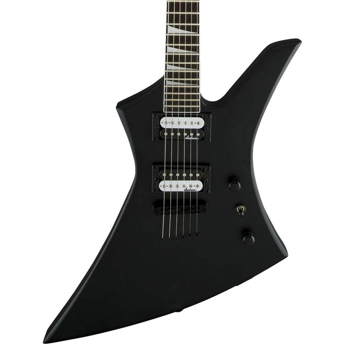 Jackson Satin Black Electric Guitar JS Series Kelly Amaranth Fingerboard (JS32T)