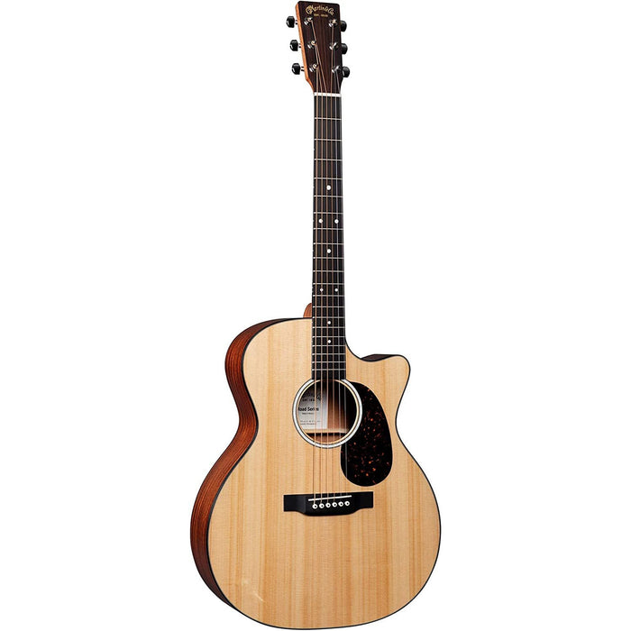 Martin Guitar Road Series GPC-11E Acoustic-Electric Guitar with Gig Bag, Sitka Spruce and Sapele Construction, GPC-14 Fret and Performing Artist Neck Shape with High-Performance Taper