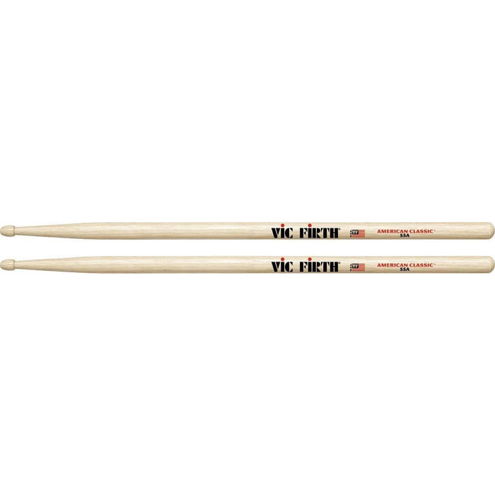 Vic Firth American Classic 55A Wood Tip Drumsticks