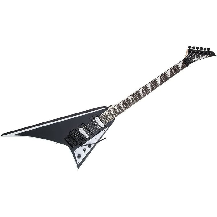 Jackson JS Series Rhoads JS32, Amaranth Fingerboard, Black with White Bevels Electric Guitar