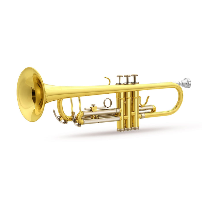 Eldon by Antigua Bb Trumpet, Red Brass Mouthpiece and Lacquer Finish (TR-2130-U)