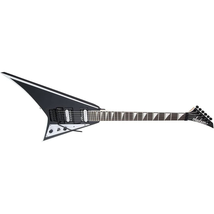 Jackson JS Series Rhoads JS32, Amaranth Fingerboard, Black with White Bevels Electric Guitar