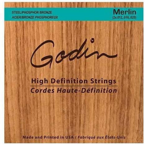 Seagull Merlin High-Definition Strings Steel/Phosphor Bronze Strings For Merlin