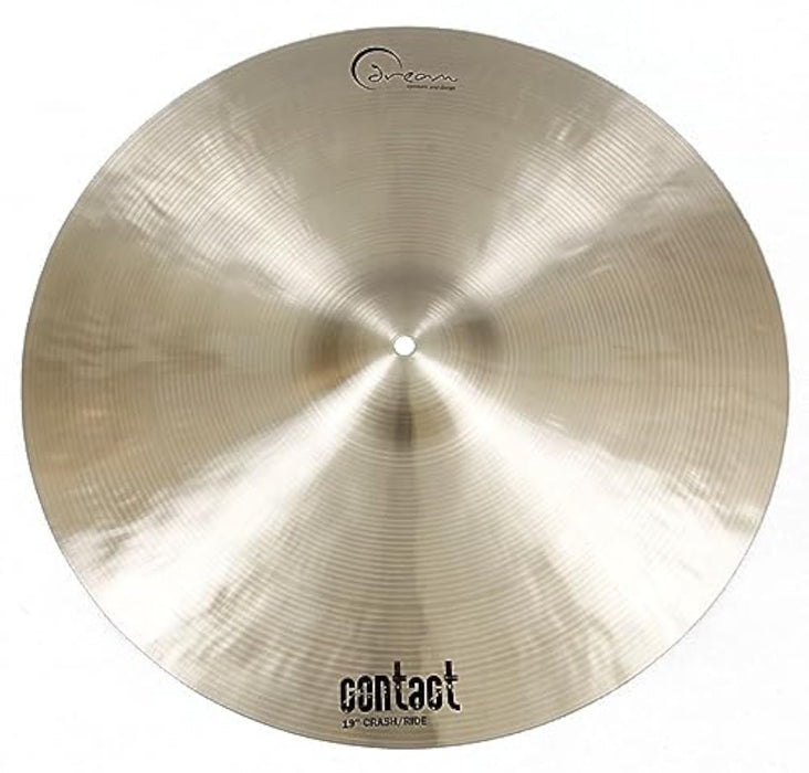 Dream Cymbals and Gongs C-CRRI19 Contact Series Crash/Ride Cymbal - 19 inch