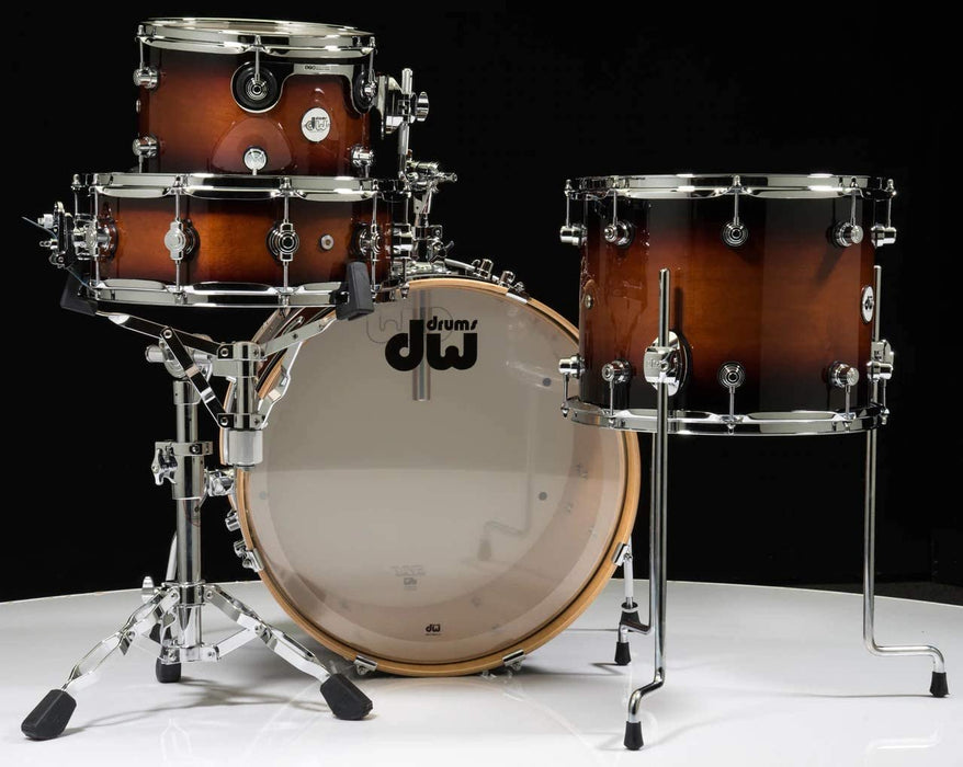 DW Design Series Frequent Flyer 4pc Shell Pack - Tobacco Burst