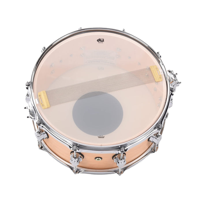 DW Design Series Snare Drum - 6 x 14-inch - Natural Satin (DDLM0614SSNS)