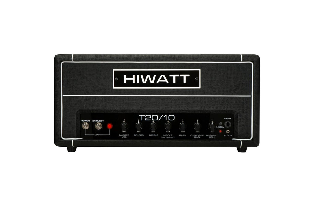 Hiwatt TB20/10 2-Channel Electric Guitar Amplifier Head with Spring Reverb, 20 Watts, TB2010H