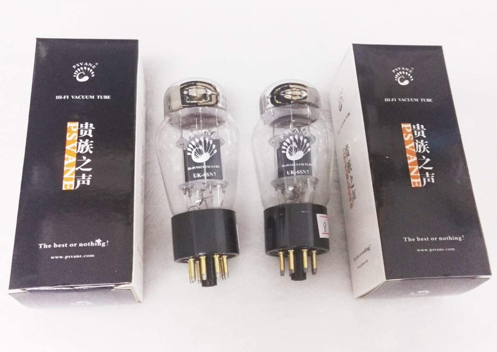 Matched pair PSVANE UK-6SN7 Audio Valve Vacuum Tube 6N8P/6H8C/CV181 6SN7