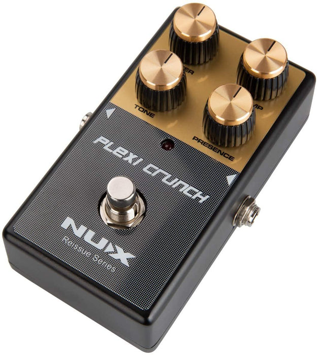 NUX Plexi Crunch Guitar Distortion Effect Pedal High Gain Distortion Tone, Classic British High Gain Tone