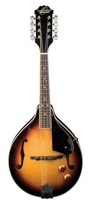 Oscar Schmidt OM10ETS-A A-Style Bluegrass Mandolin Tobacco Sunburst