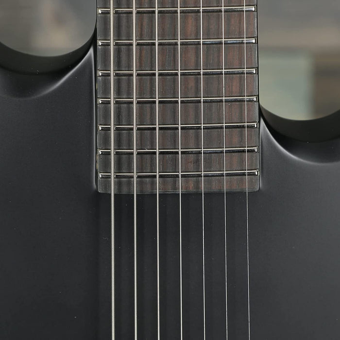 ESP LTD Viper-7 Black Metal - Black Satin