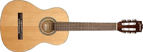 Jasmine JC23-NAT J-Series Classical Guitar, Natural Finish | 6-String Nylon Acoustic 3/4 Size Guitars with Great Sounding and Easy Playing, Advanced Classical Bracing System with Warm Pure Tone