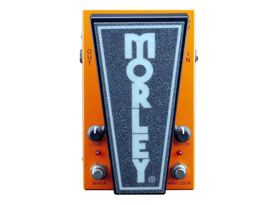 Morley 20/20 Wah Lock Guitar Effects Pedal - Orange