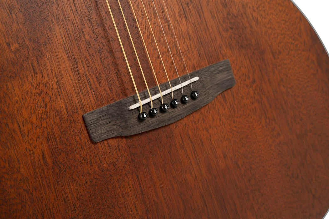 Cort L60MOP Luce 60 Mahogany OM Acoustic Guitar Open Pore