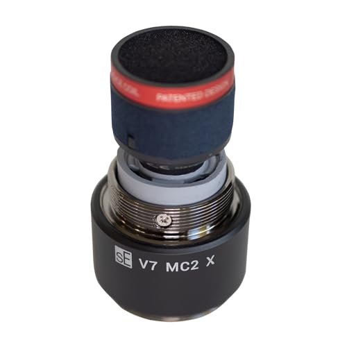 sE Electronics V7 X Mic Capsule for Sennheiser Wireless System, Black (V7-MC2-X-BLK-U)