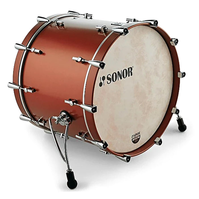 Sonor 20"x16" Bass Drum - Satin Copper Brown (SQ1-2016-BDNM-SCB)