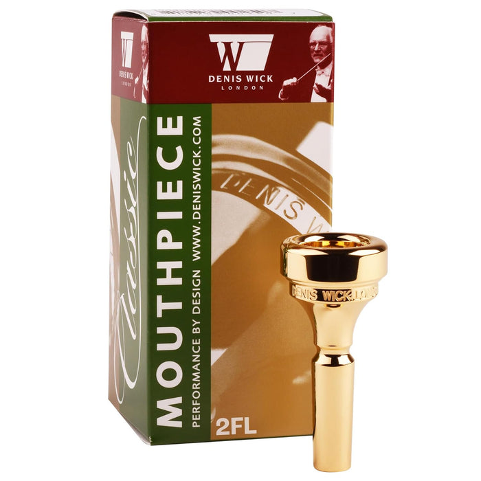 Denis Wick Classic Flugelhorn Mouthpiece 5884-4FL | Silver Plated | Large Shank