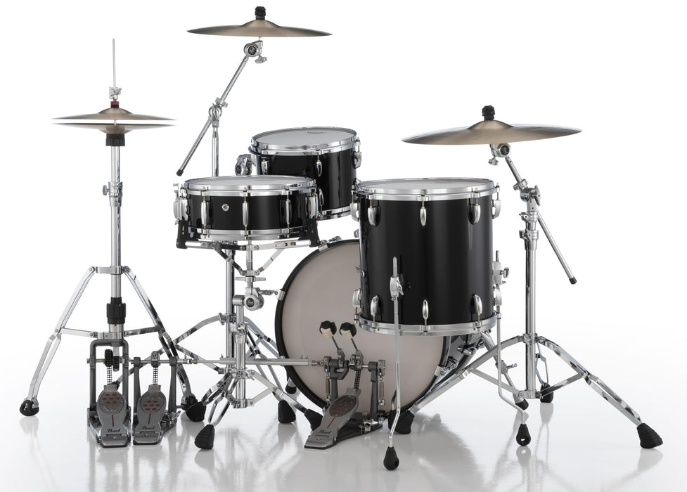 Pearl Masters Maple MM6 3-Piece Drum Shell Pack 20/14/12 Piano Black