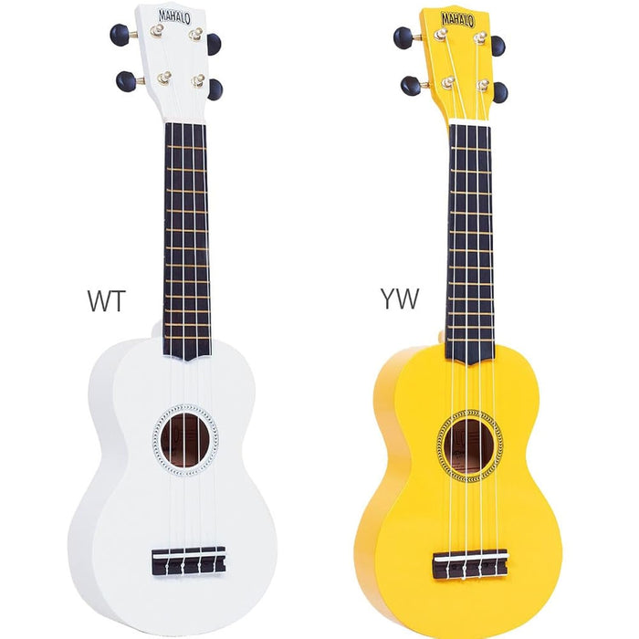 Mahalo Ukuleles MR1PK Rainbow Series Soprano Ukulele