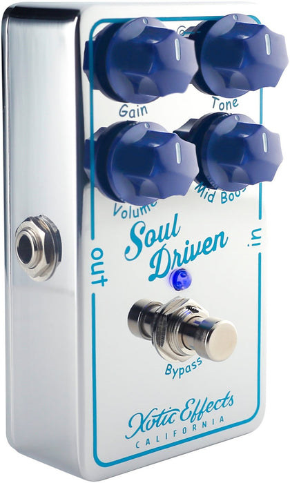 Xotic Effects Soul Driven Boost & Overdrive Effects Pedal (SOUL DRIVEN)