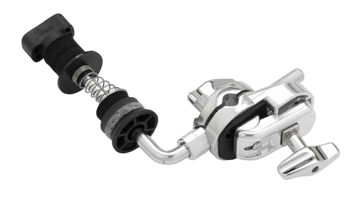 Pearl CLA130 Bass Drum Hoop Mounted Closed Hi-Hat Holder For Easy Access to Extra Hi-Hats with Finish-Saving Hoop Mount and Spring-Adjustable Cymbal Spread.